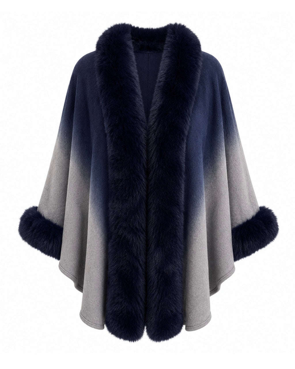 Faux Fur Cape