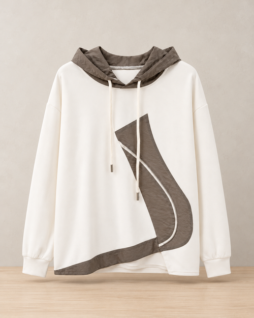 Asymmetric Zip Hoodie – product showcase