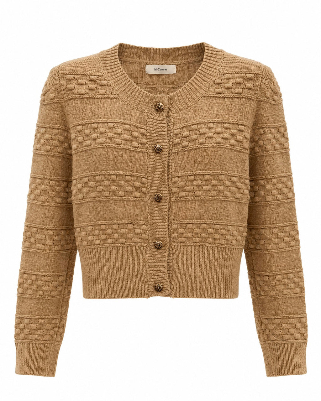 Basketweave Knit Cardigan – product showcase