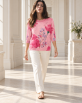 Botanical Vintage Top – full length model