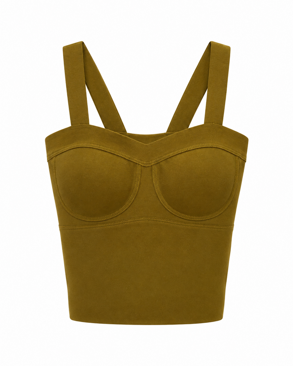 Faux Suede Corset Top – product showcase