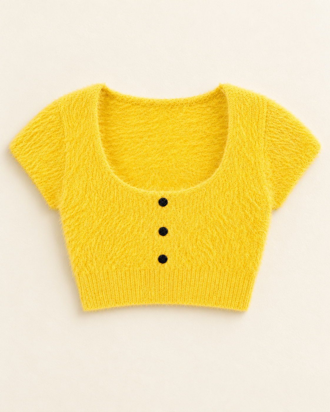 Fuzzy Knit Crop Top – product showcase
