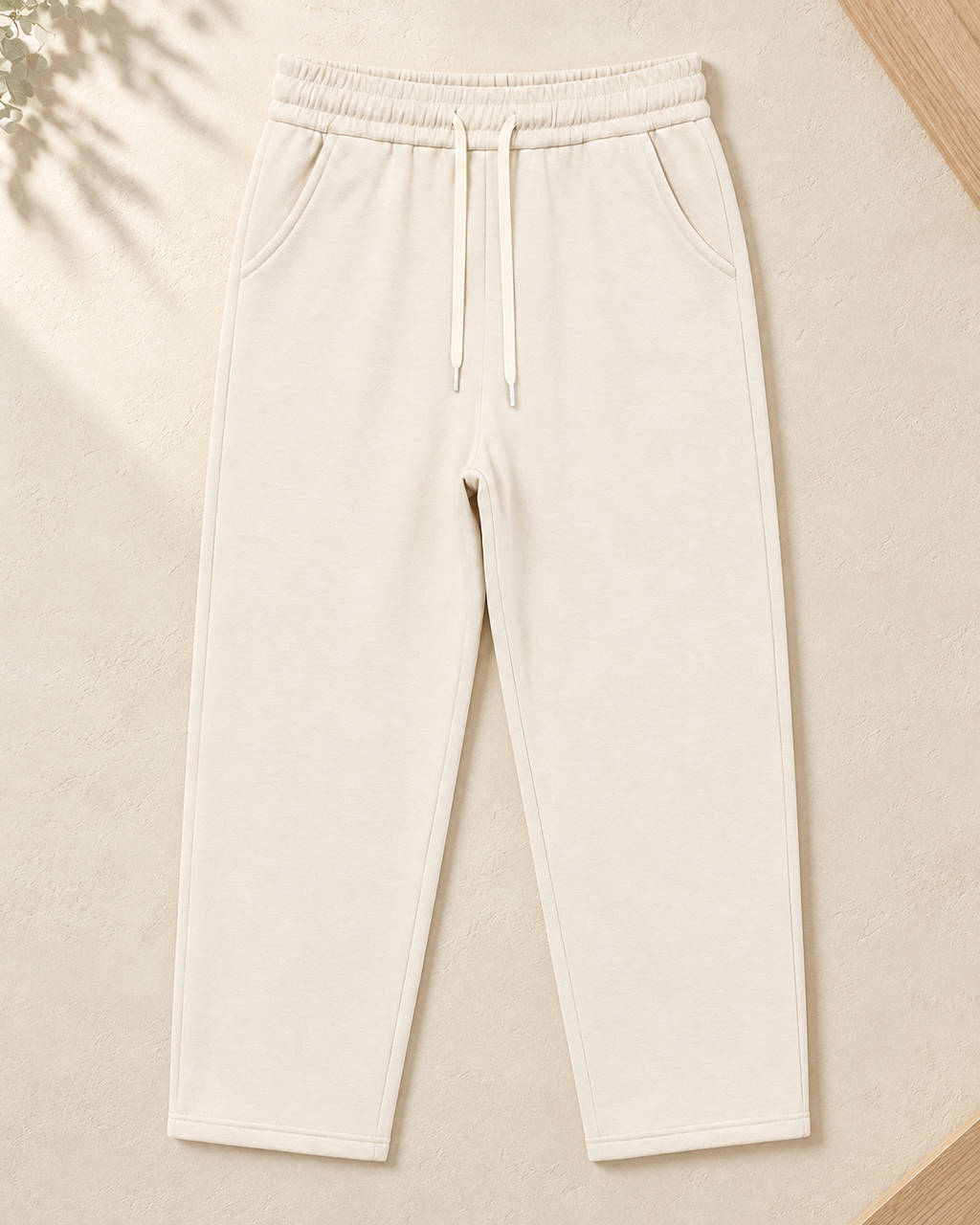 Ivory Straight Leg Sweatpants – product showcase