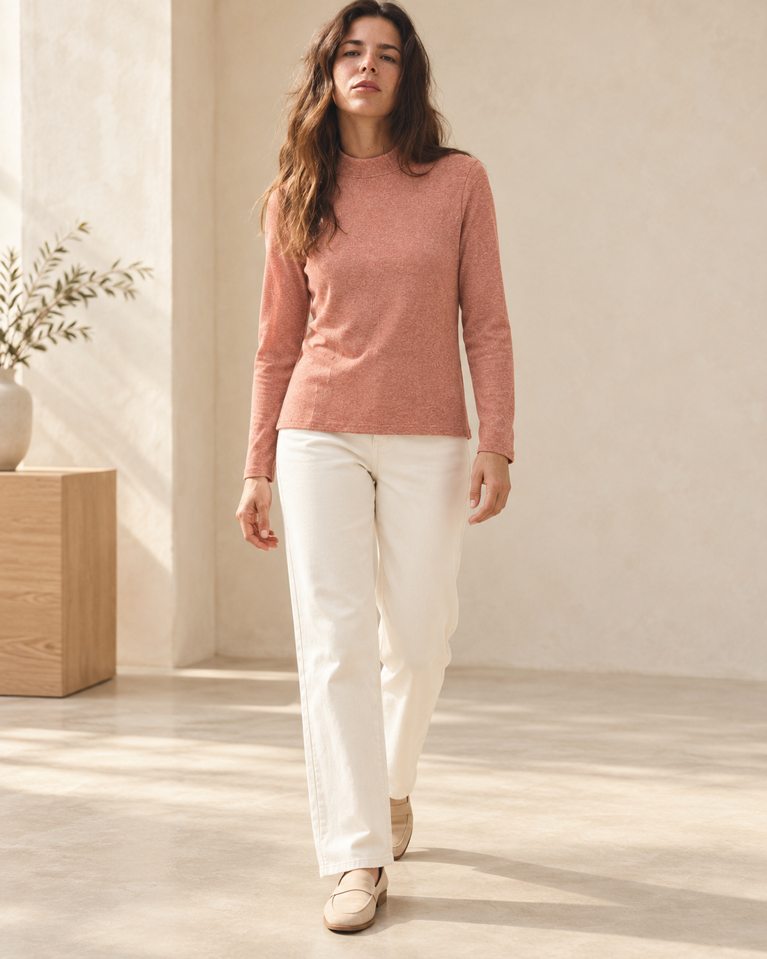 Mock Neck Basic