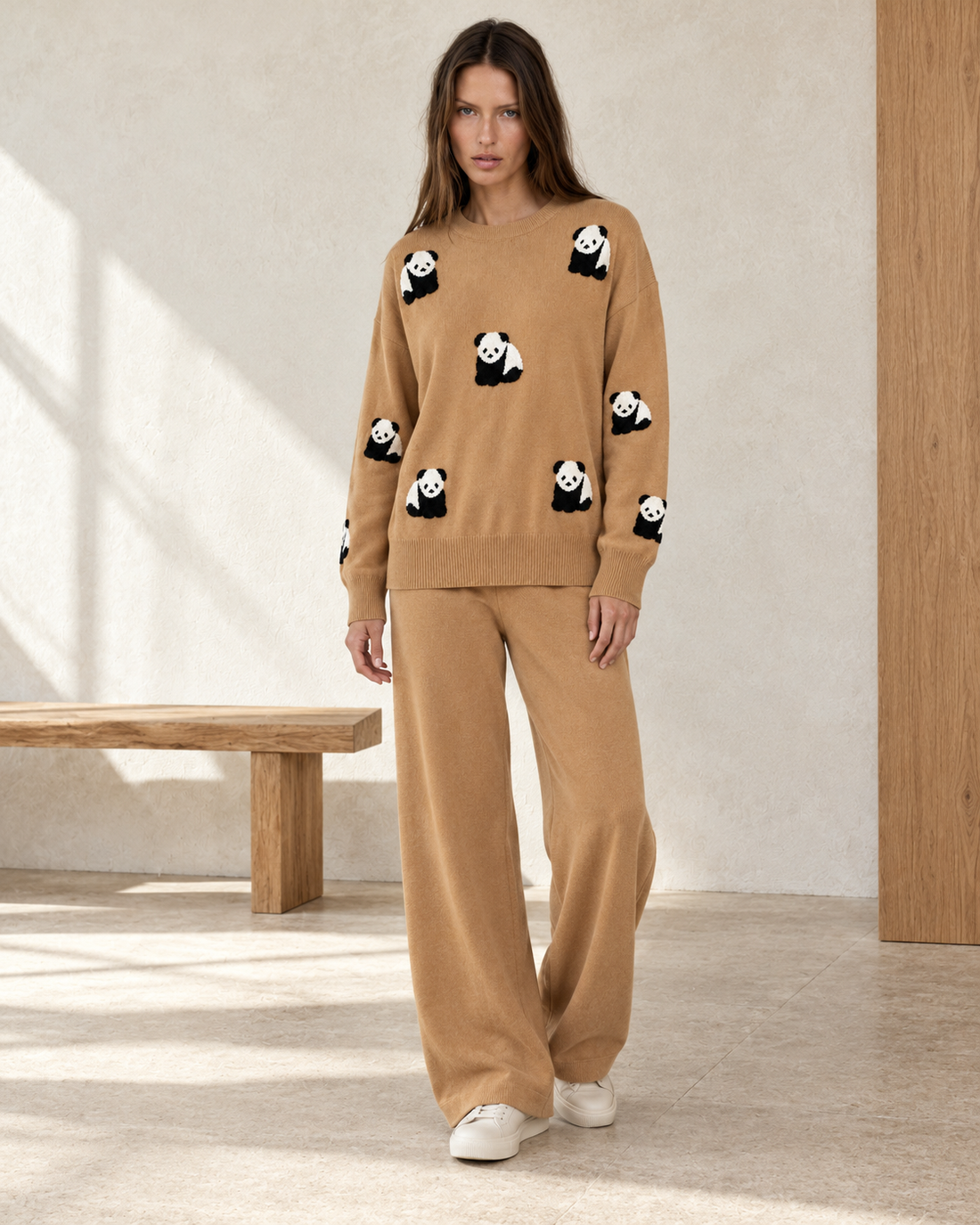 Panda Knit Co-ord Set
