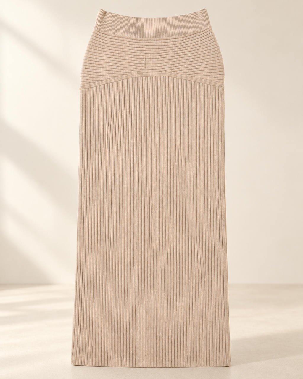 Rib Knit Midi Skirt – product showcase