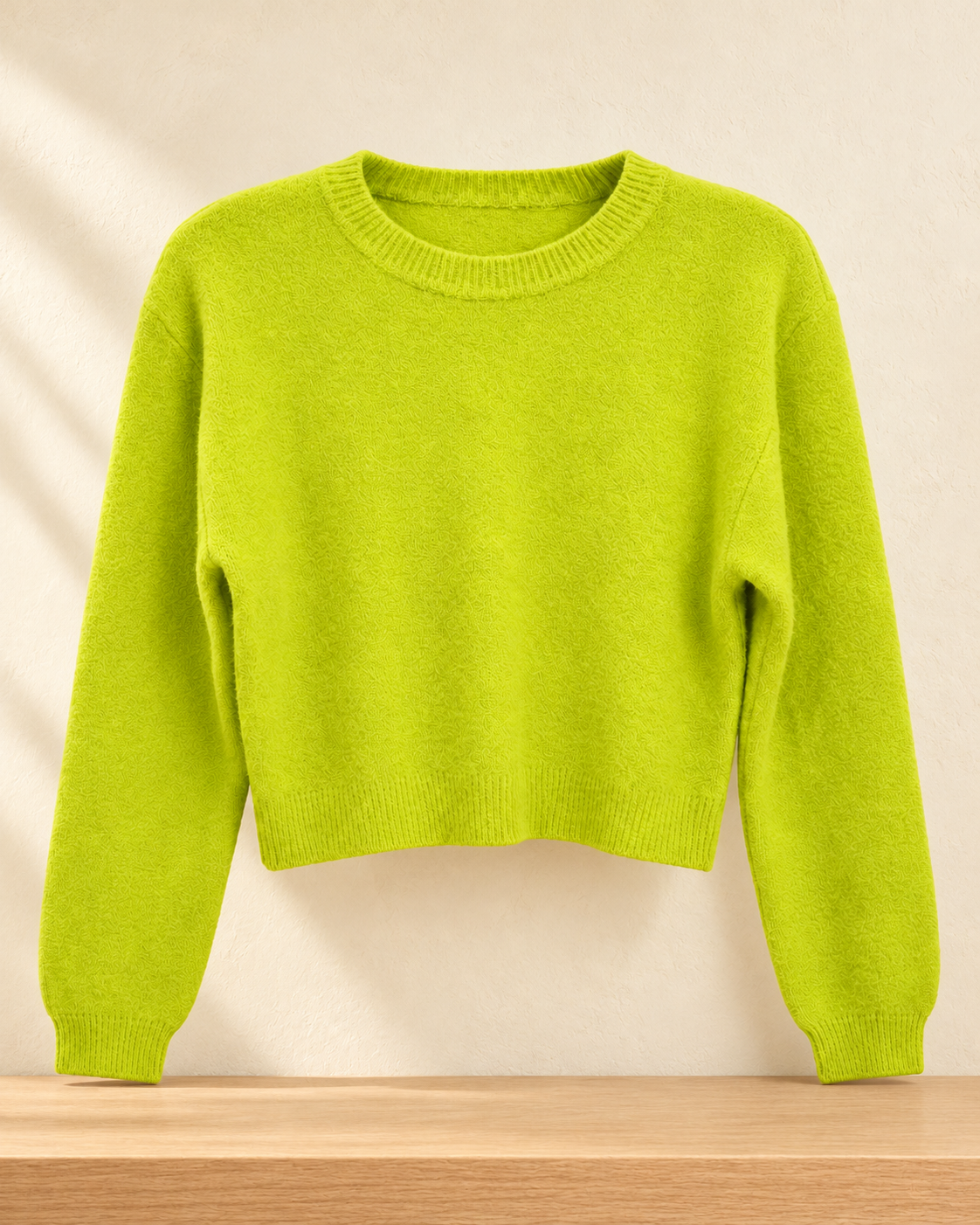 Soft Touch Cropped Sweater – product showcase