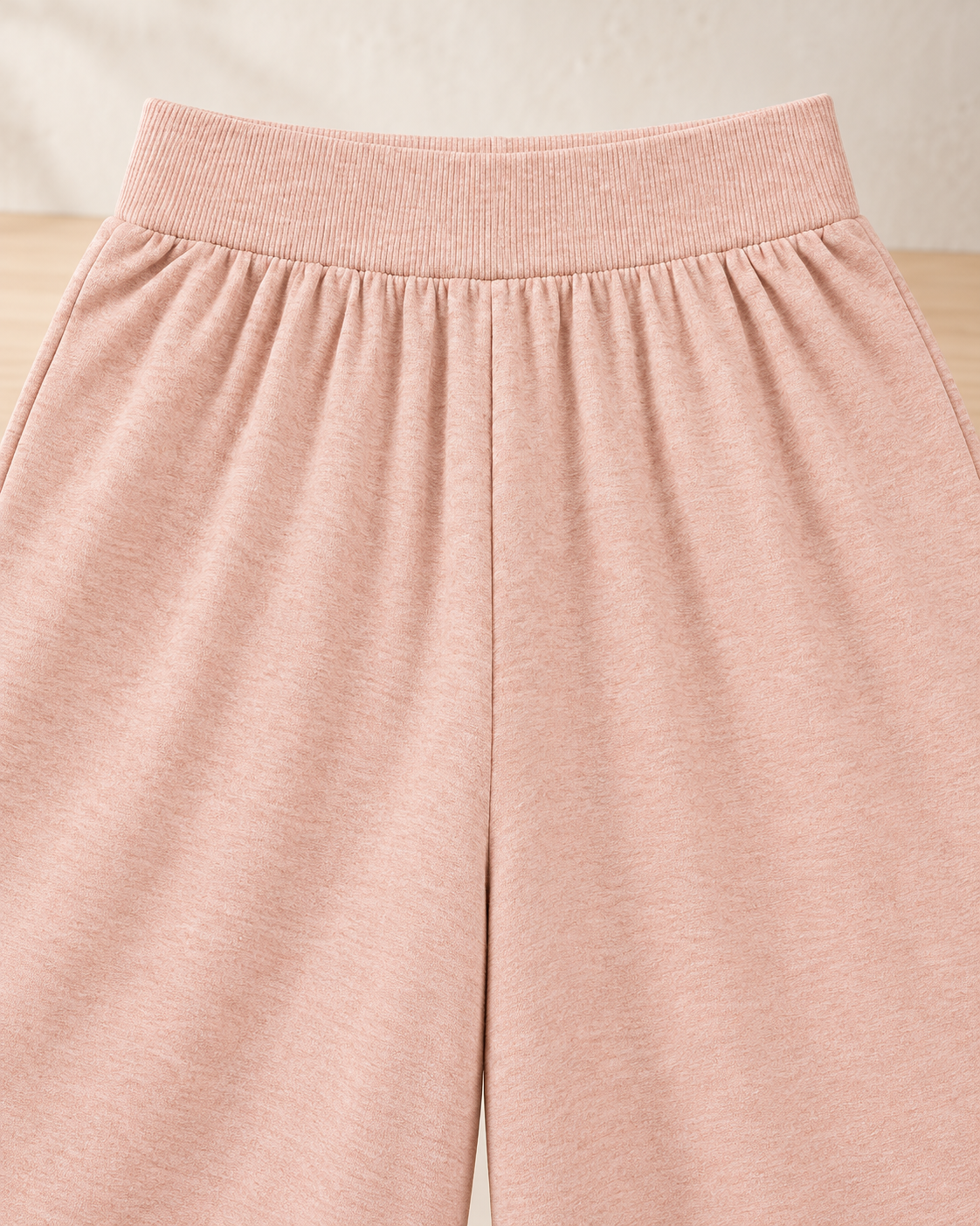 Solid Wide Leg Lowers – waistband detail