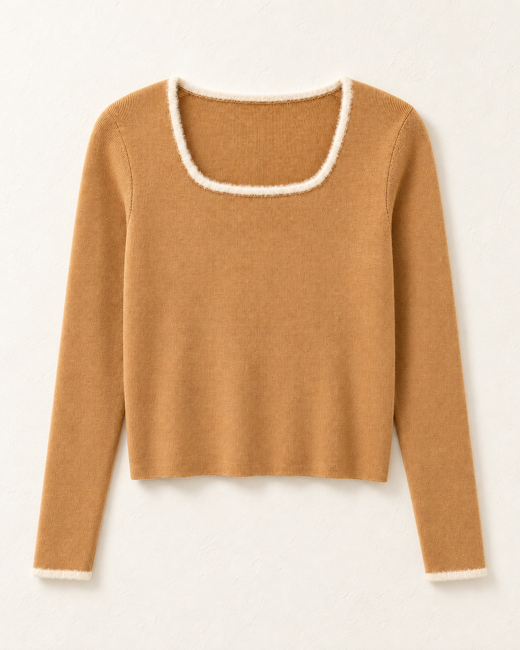 Square Neck Knit Top – product showcase