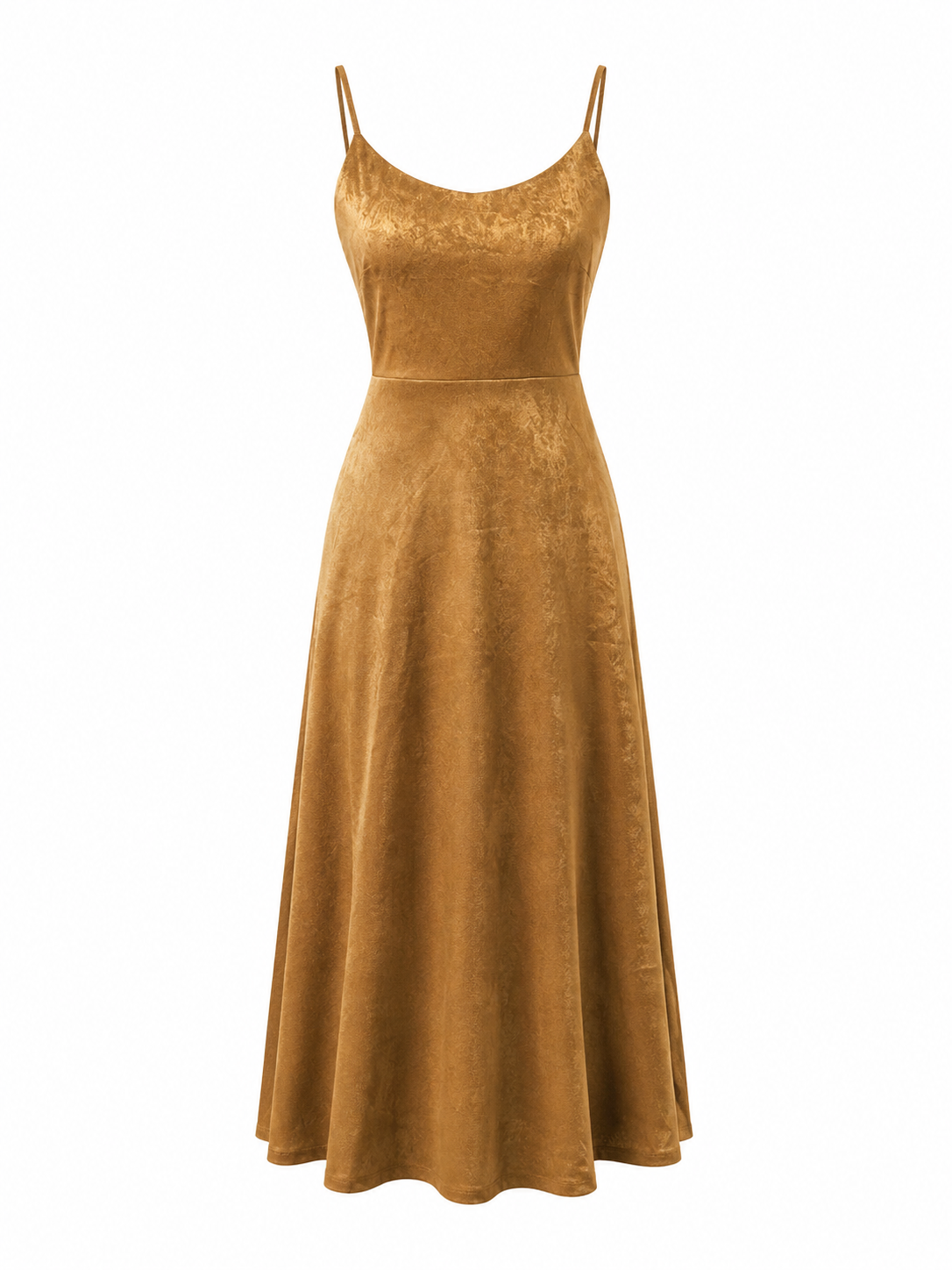 Suede Backless Strap Dress – product