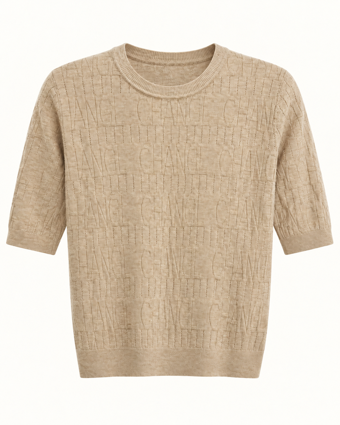 Textured Knit Half Sleeve Top – product showcase