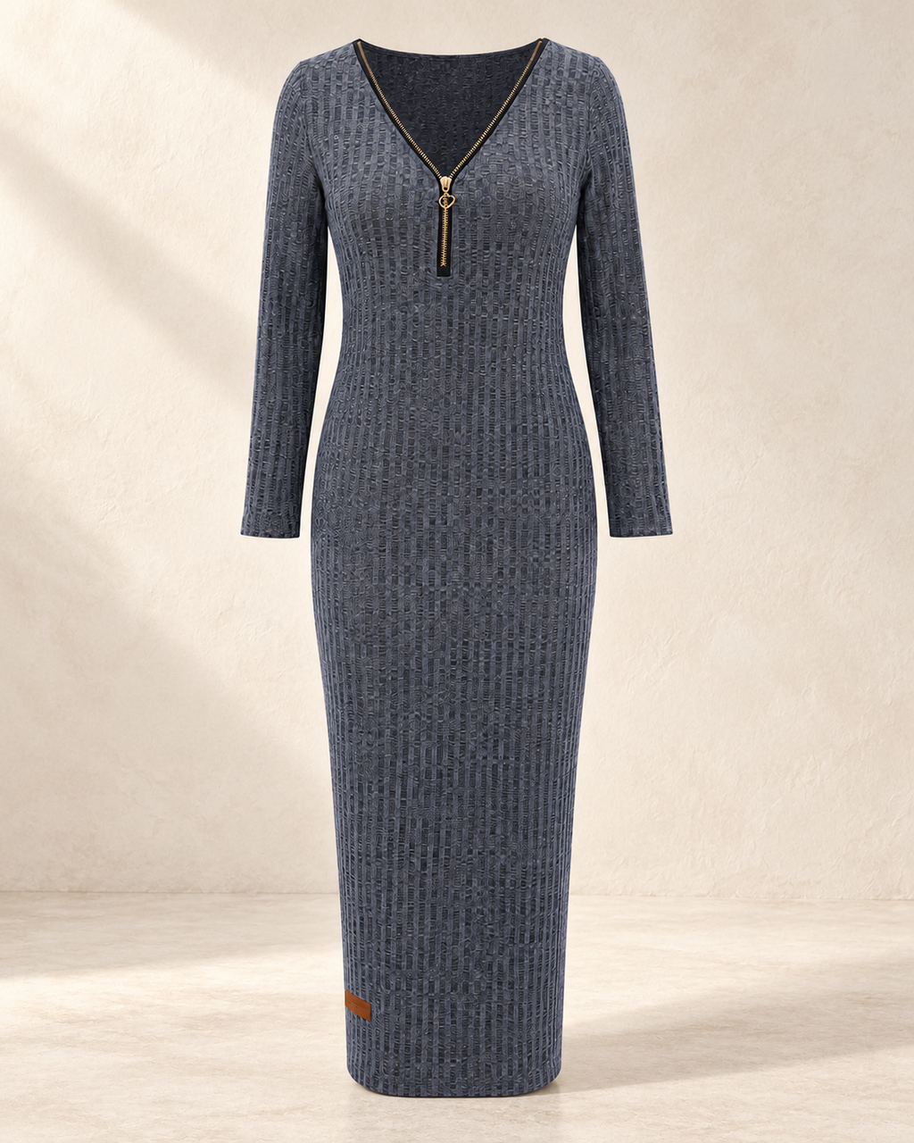 Textured Zip Dress – product showcase