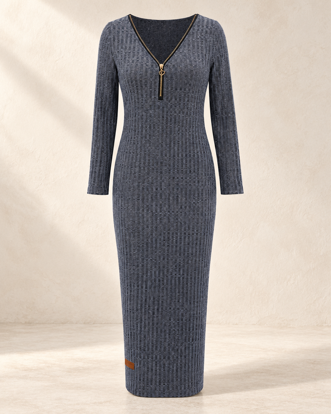 Textured Zip Dress – product showcase